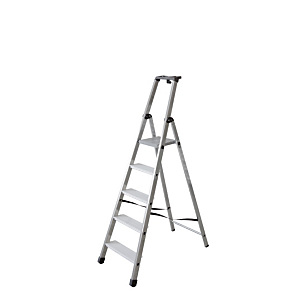 FACAL Scala in alluminio Più su Maxi 110, 5 gradini, Portata max 150 kg FACAL Scala in alluminio Più su Maxi 110, 5 gradini, Portata max 150 kg