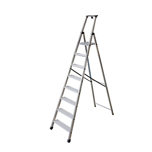 FACAL Scala in alluminio Più su Maxi 110, 8 gradini, Portata max 150 kg FACAL Scala in alluminio Più su Maxi 110, 8 gradini, Portata max 150 kg