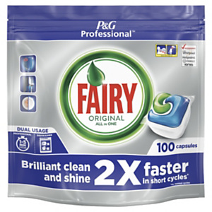 Fairy Lavavajillas Máquina Profesional ''Todo en 1'' 100 cápsulas Fairy Lavavajillas Máquina Profesional ''Todo en 1'' 100 cápsulas