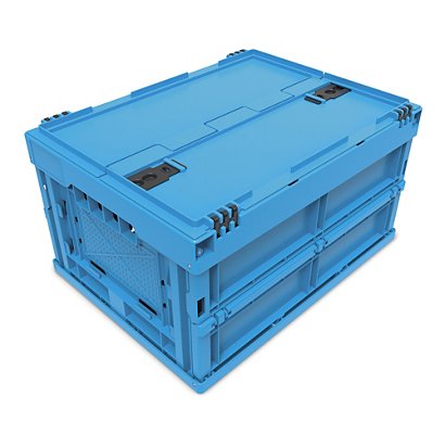 Faltbox mit Deckel 600 x 400 x 230 mm - 1