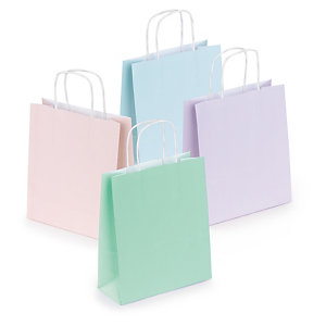 Farebné kraftové tašky mini