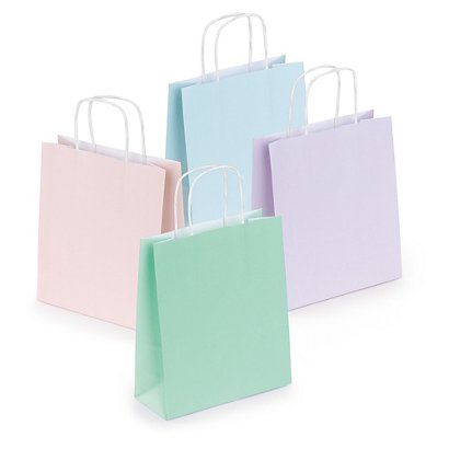 Farebné kraftové tašky mini - 1