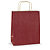 Farebné papierové tašky so zakrútenými uškami 250x320x110 mm, červené | RAJA - 1