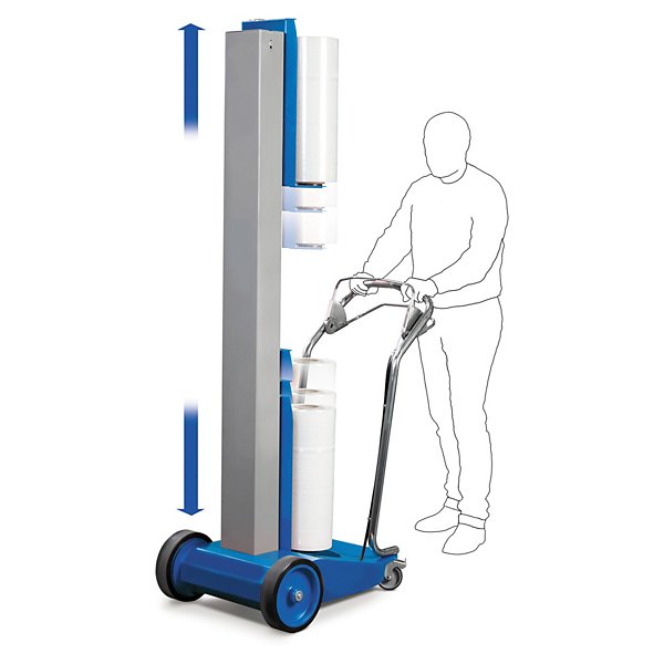 Fasciapallet manuale altezza filmatura 2100 mm - 3