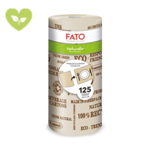 FATO Tovaglietta monouso in rotolo Natural Mood in Fiberpack®, 3 veli, 125 strappi da 40 x 31 cm, Avana Chiaro (confezione 8 prezzi) FATO Tovaglietta monouso in rotolo Natural Mood in Fiberpack®, 3 veli, 125 strappi da 40 x 31 cm, Avana Chiaro (confezione 8 prezzi)