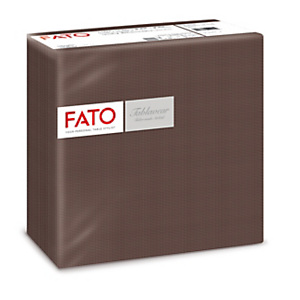 FATO Tovaglioli monouso in carta secco Airlaid, 40 x 40 cm, Shade Cioccolata (confezione 800 pezzi) FATO Tovaglioli monouso in carta secco Airlaid, 40 x 40 cm, Shade Cioccolata (confezione 800 pezzi)