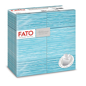 FATO Tovagliolo portaposate Quick Pocket Airlaid, Millerighe Cielo (confezione 40 pezzi) FATO Tovagliolo portaposate Quick Pocket Airlaid, Millerighe Cielo (confezione 40 pezzi)