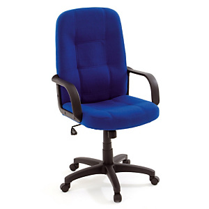 Fauteuil budget tissu bleu Fauteuil budget tissu bleu