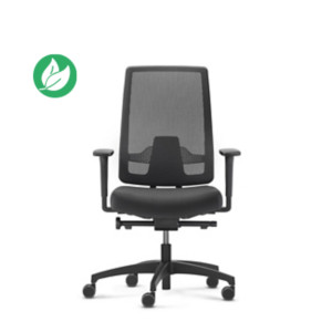 Fauteuil de bureau en tissu et maille Indeed - Hauteur réglable et accoudoirs 2D - Noir
Fauteuil de bureau en tissu et maille Indeed - Hauteur réglable et accoudoirs 2D - Noir
