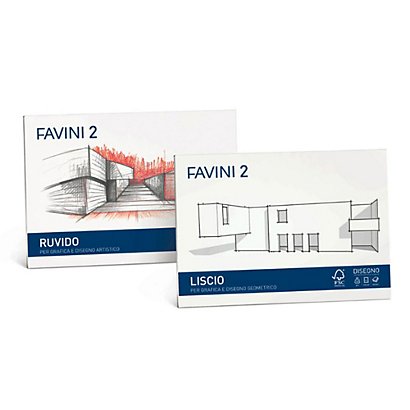 FAVINI Album Favini 2 - 24x33cm - 110gr - 20 fogli - 1