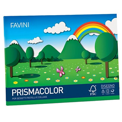 FAVINI Album Prismacolor - 24x33cm - 10 fogli - 128gr - monoruvido - 1