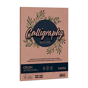 FAVINI Carta Calligraphy Nature - A4 - 250 gr - mandorla  - conf. 50 fogli