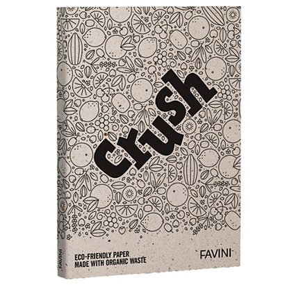FAVINI Carta Crush - A4 - 250 gr - cacao  - conf. 50 fogli - 1