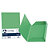FAVINI Cartelline 3 lembi Luce - 200 gr - 24,5x34,5 cm - verde  - conf. 25 pezzi - 2