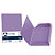 FAVINI Cartelline 3 lembi Luce - 200 gr - 24,5x34,5 cm - violetto  - conf. 25 pezzi - 1