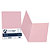 FAVINI Cartelline semplici Acqua - 200 gr - 25x34 cm - rosa  - conf. 50 pezzi - 2