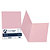 FAVINI Cartelline semplici Acqua - 200 gr - 25x34 cm - rosa  - conf. 50 pezzi - 3