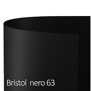 FAVINI Cartoncino Bristol Color - 70x100cm - 200gr - nero 63 - Favini - Conf. 10 pezzi FAVINI Cartoncino Bristol Color - 70x100cm - 200gr - nero 63 - Favini - Conf. 10 pezzi