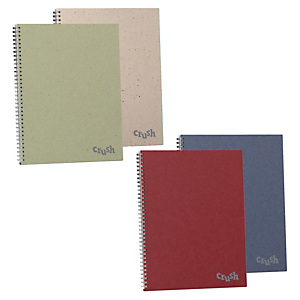 FAVINI Maxiquaderno spiralato Crush - spiralato sul lato lungo - A4 - 1 rigo - 60 fogli - 80 gr - colori assortiti FAVINI Maxiquaderno spiralato Crush - spiralato sul lato lungo - A4 - 1 rigo - 60 fogli - 80 gr - colori assortiti