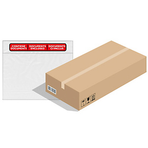 FAVORIT Busta adesiva Speedy Doc - con stampa CONTIENE DOCUMENTI - formato C5 (230x165 mm) - Favorit - conf. 1000 pezzi FAVORIT Busta adesiva Speedy Doc - con stampa CONTIENE DOCUMENTI - formato C5 (230x165 mm) - Favorit - conf. 1000 pezzi
