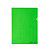 FAVORIT Busta a L Superior, 22 x 30 cm, Polietilene Bio-Based, Spessore Alto, Finitura Liscia, Verde (confezione 25 pezzi) - 1