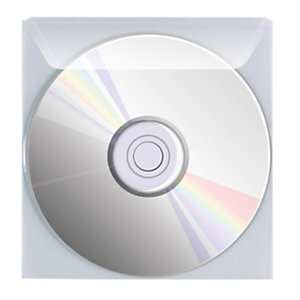 FAVORIT Buste porta CD/DVD con patella (confezione 25 pezzi)