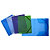 FAVORIT Cartellina 3 lembi - con elastico 2ndLife - 22x30 cm - dorso fino a 3 cm - mix 4 colori - 1
