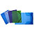 FAVORIT Cartellina 3 lembi - con elastico 2ndLife - 22x30 cm - dorso fino a 3 cm - mix 4 colori - 2