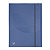FAVORIT Cartellina a 3 lembi con elastico Osmose, 24 x 33 cm, Dorso 0-1 cm, Polipropilene Opaco, Azzurro - 1