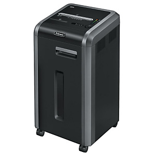 Fellowes 225Ci Destructora de corte cruzado, 24 hojas, 60 l, destruye grapas, tarjetas de crédito, clips y CDs/DVDs Fellowes 225Ci Destructora de corte cruzado, 24 hojas, 60 l, destruye grapas, tarjetas de crédito, clips y CDs/DVDs