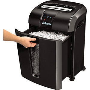Fellowes 73Ci Destructora de corte cruzado, 12 hojas, 23 l, destruye grapas, tarjetas de crédito, clips y CDs/DVDs Fellowes 73Ci Destructora de corte cruzado, 12 hojas, 23 l, destruye grapas, tarjetas de crédito, clips y CDs/DVDs