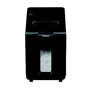 Fellowes AutoMax™ 100M Distruggi documenti taglio a micro-frammenti, 100 fogli, 23 l, Distrugge graffette, punti metallici, carte di credito Fellowes AutoMax™ 100M Distruggi documenti taglio a micro-frammenti, 100 fogli, 23 l, Distrugge graffette, punti metallici, carte di credito