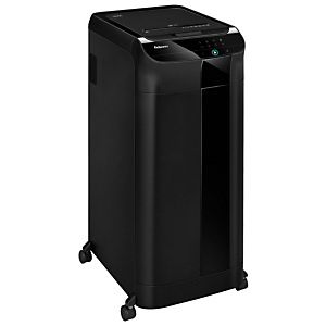 Fellowes AutoMax™ 550C Distruggi documenti taglio a frammenti, 550 fogli, 83 litri, Distrugge graffette, punti metallici, carte di credito, CD/DVD Fellowes AutoMax™ 550C Distruggi documenti taglio a frammenti, 550 fogli, 83 litri, Distrugge graffette, punti metallici, carte di credito, CD/DVD