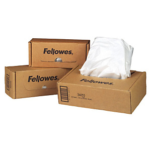 Fellowes Bolsas de basura para destructoras, 94 l, transparente Fellowes Bolsas de basura para destructoras, 94 l, transparente