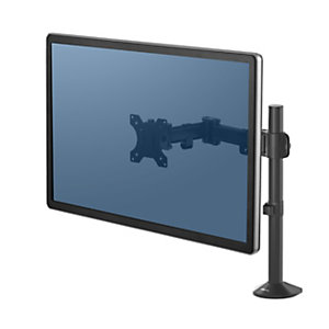 FELLOWES Braccio monitor singolo Reflex Series, Fino a 32", Nero