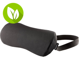 Fellowes Breyta Cojín lumbar, ergonómico, reciclado, negro, 100119853 Fellowes Breyta Cojín lumbar, ergonómico, reciclado, negro, 100119853