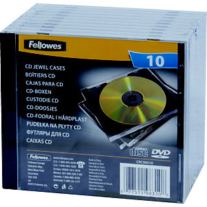 Fellowes Cajas para CDs estándar