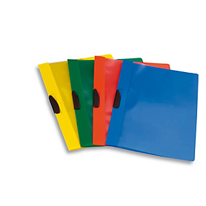 FELLOWES Cartellina con molla Video Clipper - PPL - 22x30 cm - giallo - Fellowes FELLOWES Cartellina con molla Video Clipper - PPL - 22x30 cm - giallo - Fellowes