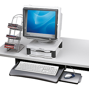 Fellowes Cassetto portatastiera con pianetto portamouse Fellowes Cassetto portatastiera con pianetto portamouse