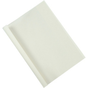 Fellowes Copertina per termorilegatura liscia, Dorso 10 mm, Capacità 100 fogli, Bianco/Trasparente (confezione 100 pezzi) Fellowes Copertina per termorilegatura liscia, Dorso 10 mm, Capacità 100 fogli, Bianco/Trasparente (confezione 100 pezzi)