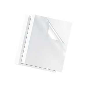 Fellowes Couvertures pour reliure thermique - 1,5 mm - Blanc - Lot de 100