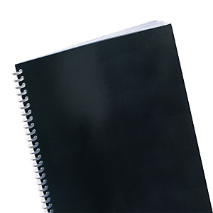Fellowes Cubiertas de encuadernación A4 polipropileno 500 micras negro mate 100 unid Fellowes Cubiertas de encuadernación A4 polipropileno 500 micras negro mate 100 unid