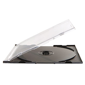 Fellowes Custodie per CD/DVD formato Slim - Colore nero (confezione 25 pezzi) Fellowes Custodie per CD/DVD formato Slim - Colore nero (confezione 25 pezzi)