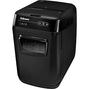 Fellowes Destructeur de documents AutoMax 150C coupe croisée DIN P4 - 150 feuilles - corbeille 32L Fellowes Destructeur de documents AutoMax 150C coupe croisée DIN P4 - 150 feuilles - corbeille 32L