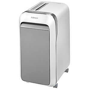 Fellowes Destructeur de documents LX-221 coupe micro DIN P5 - 20 feuilles - corbeille 30L - Blanc Fellowes Destructeur de documents LX-221 coupe micro DIN P5 - 20 feuilles - corbeille 30L - Blanc