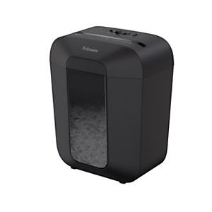Fellowes Destructeur de documents Powershred LX45 coupe croisée DIN P4 - 8 feuilles - Corbeille 17L - Noir Fellowes Destructeur de documents Powershred LX45 coupe croisée DIN P4 - 8 feuilles - Corbeille 17L - Noir