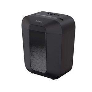 FELLOWES Distruggi documenti manuale a frammento LX50, 9 fogli, Uso moderato 1 utente, Cestino 17 litri, Nero FELLOWES Distruggi documenti manuale a frammento LX50, 9 fogli, Uso moderato 1 utente, Cestino 17 litri, Nero