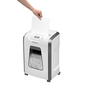 FELLOWES Distruggi documenti manuale a frammento Powershred 15C, 14 fogli, Uso frequente 1 utente, Cestino 19 litri, Nero FELLOWES Distruggi documenti manuale a frammento Powershred 15C, 14 fogli, Uso frequente 1 utente, Cestino 19 litri, Nero