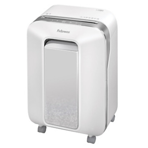 FELLOWES Distruggi documenti manuale a micro frammento LX201, 12 fogli, Uso moderato 1-3 utenti, Cestino 22 litri, Bianco FELLOWES Distruggi documenti manuale a micro frammento LX201, 12 fogli, Uso moderato 1-3 utenti, Cestino 22 litri, Bianco