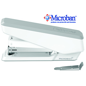 Fellowes Easy Press LX850 Grapadora manual, capacidad para 25 hojas, compatible con grapas 24/06 y 26/06, blanco Fellowes Easy Press LX850 Grapadora manual, capacidad para 25 hojas, compatible con grapas 24/06 y 26/06, blanco